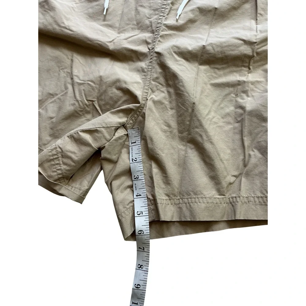 Polo Sport Ralph Lauren Mens XL Tan Khaki Swim Trunks Mesh Lined Pony Shorts